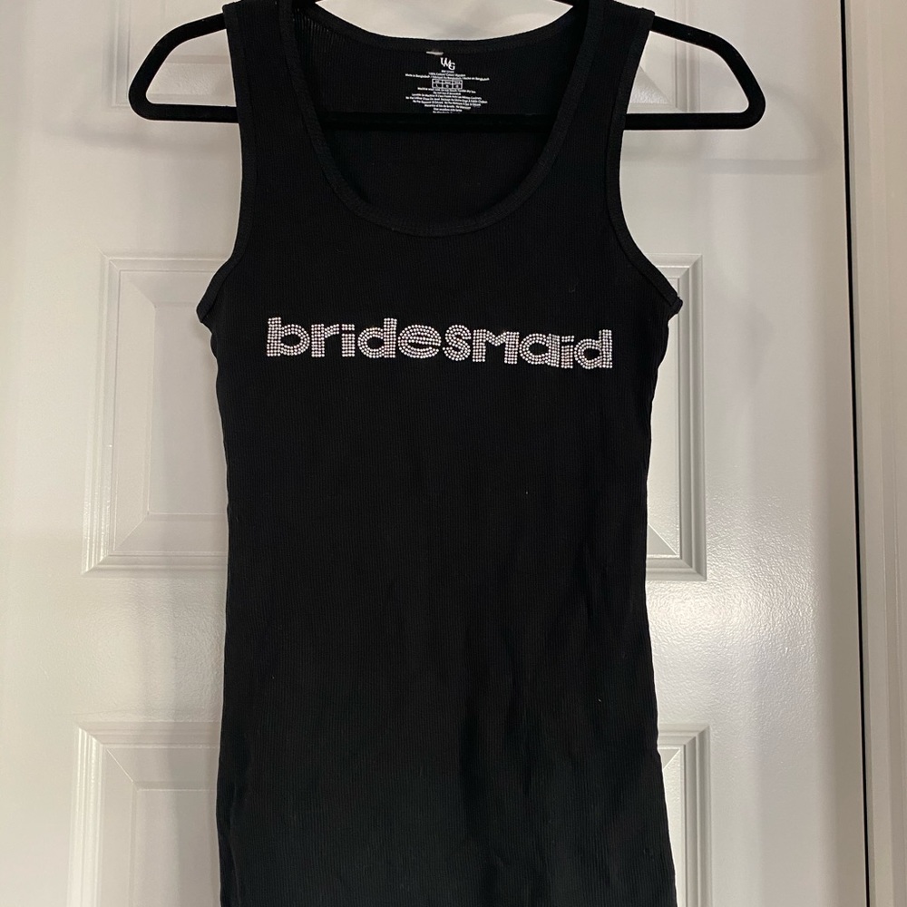 Bridesmaid ribbed Tank